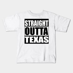 STRAIGHT OUTTA TEXAS USA Kids T-Shirt